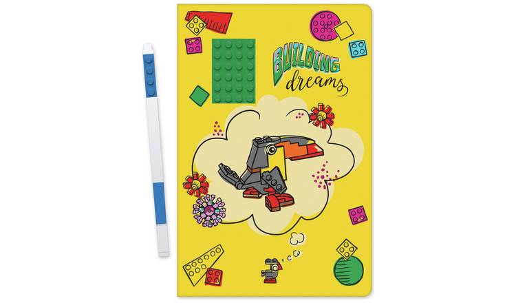 LEGO Dreams Journal with gel pen A5 (British brand)