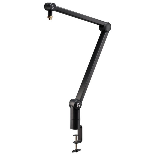 Logitech G Compass broadcast boom microphone arm (British brand)