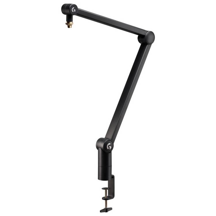 Logitech G Compass broadcast boom microphone arm (British brand)