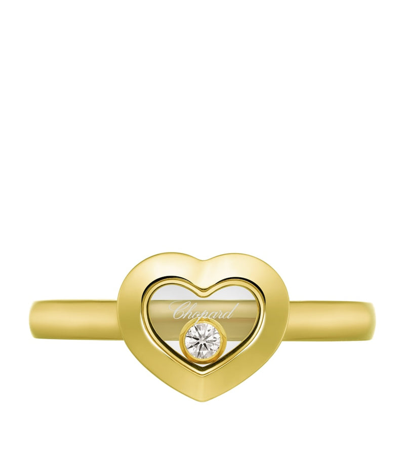 Chopard Happy Diamonds Icons ring 18kt yellow gold, UK version