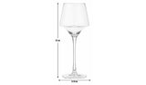 Habitat Sahara set of 4 wine glasses 23cm, UK version