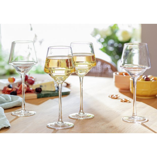 Habitat Sahara set of 4 wine glasses 23cm, UK version
