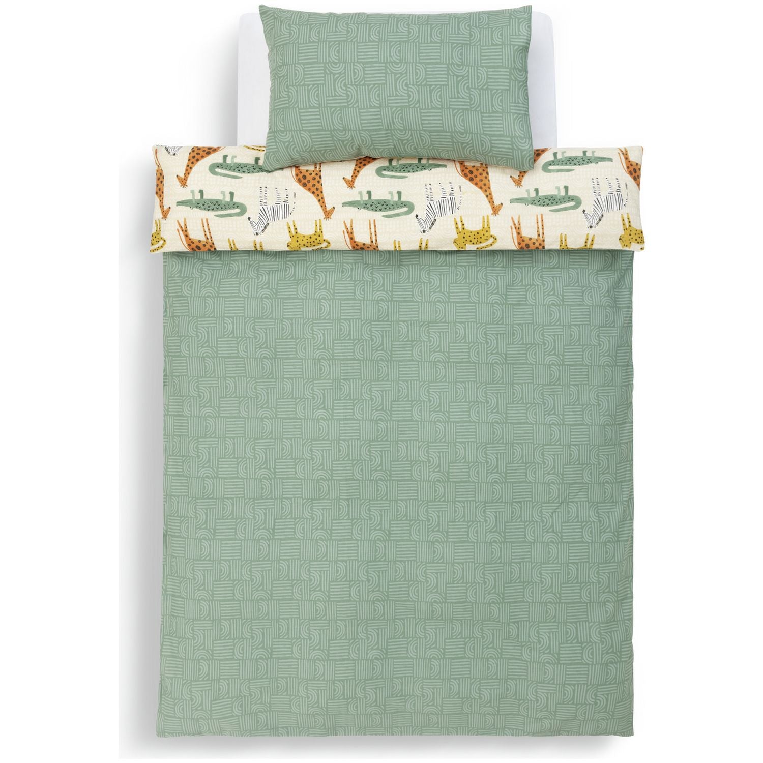 Habitat Cotton Safari Kids Bedding Set - Single