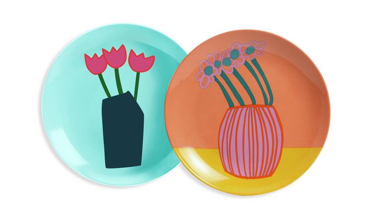 Habitat x Designs in Mind 4 Piece Side Plates