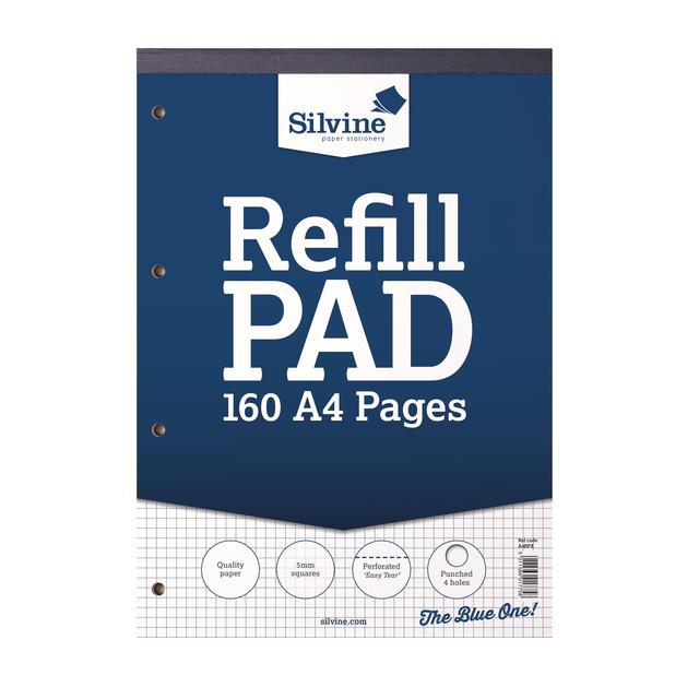 A4 5mm Square Graph Refill Pad GOODS M&S   