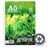 Silvine A5 Twin Wire Recycled Notebook GOODS M&S   