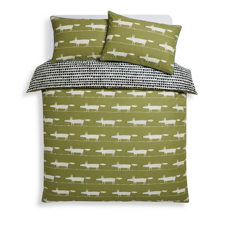 Habitat Scion Mr Fox bedding set single - British product