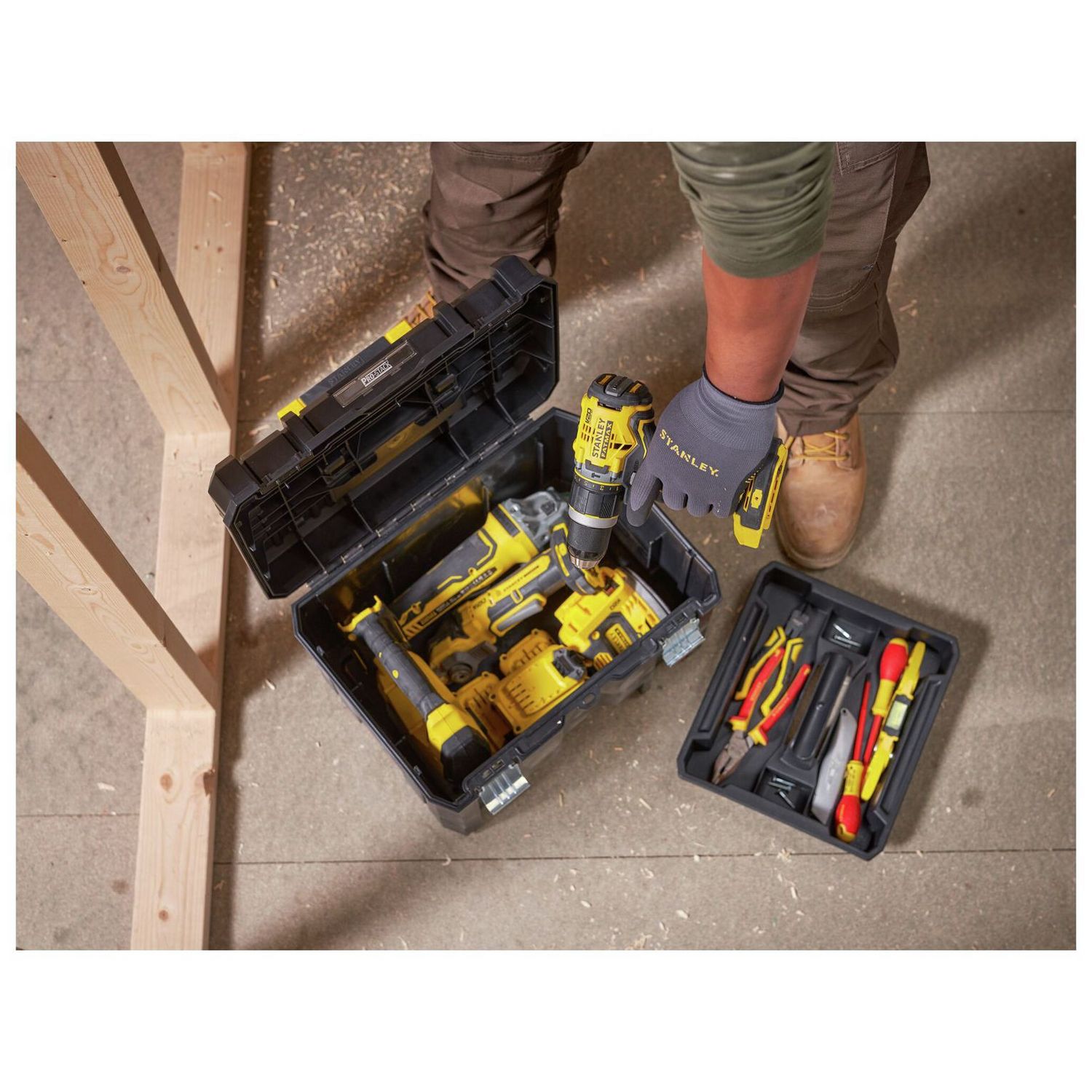 Stanley Fatmax Pro-Stack deep box 17 inch, imported from the UK