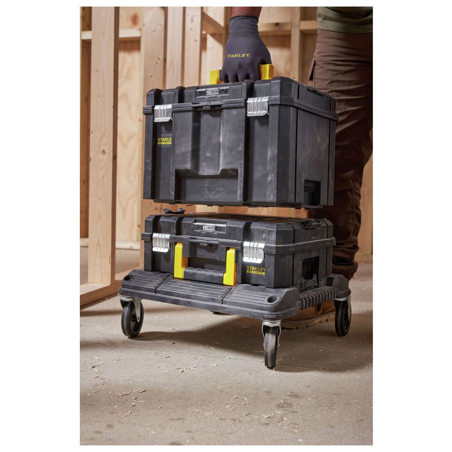 Stanley Fatmax Pro-Stack deep box 17 inch, imported from the UK