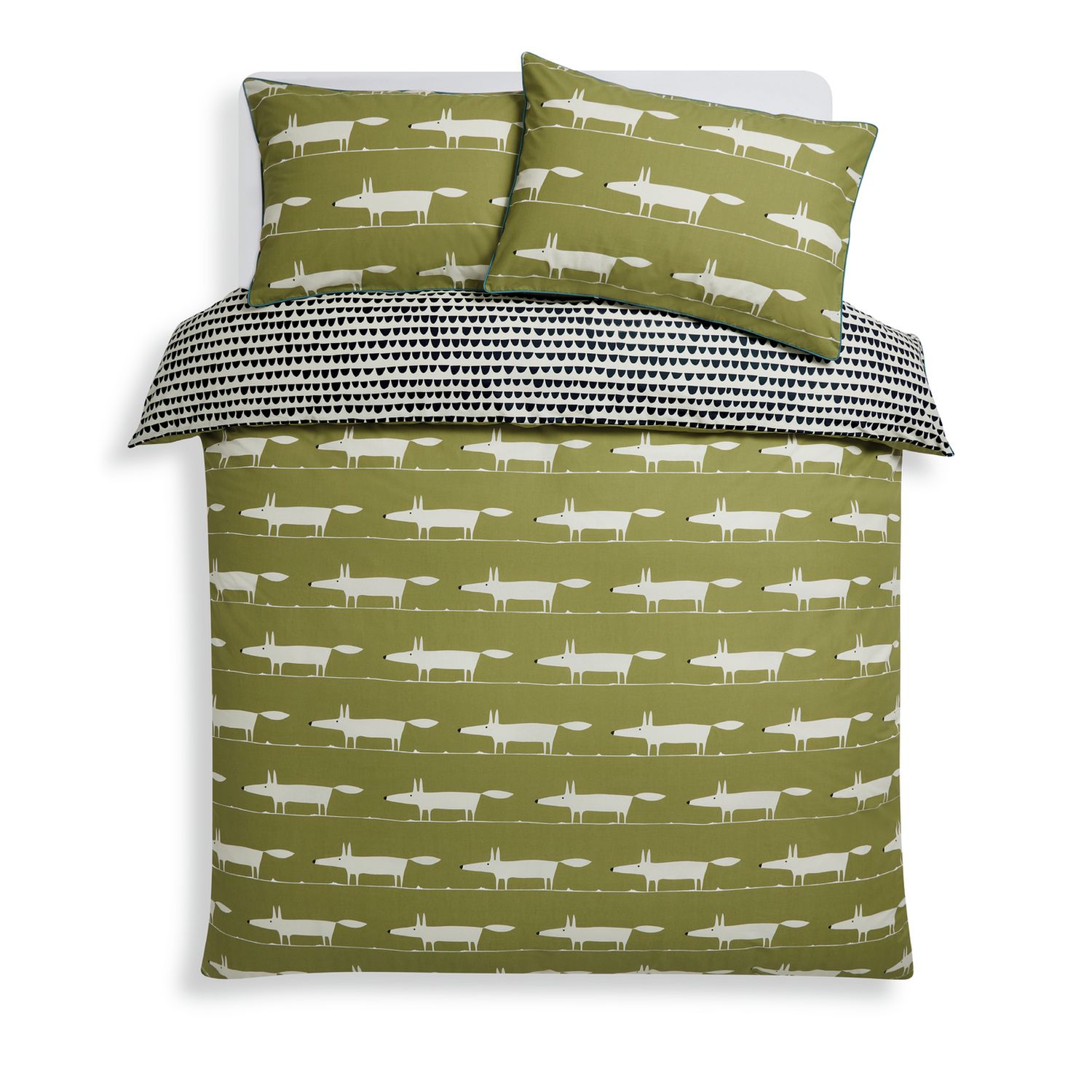 Habitat x Scion Cotton Mr Fox Bedding Set - King size