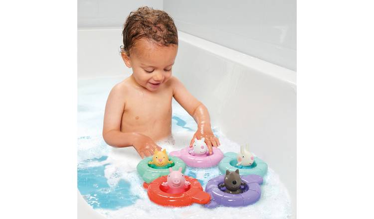 Peppa Pig bath toy pool party set, imported from the UK