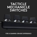 Logitech G413 SE wired gaming keyboard black, imported from the UK