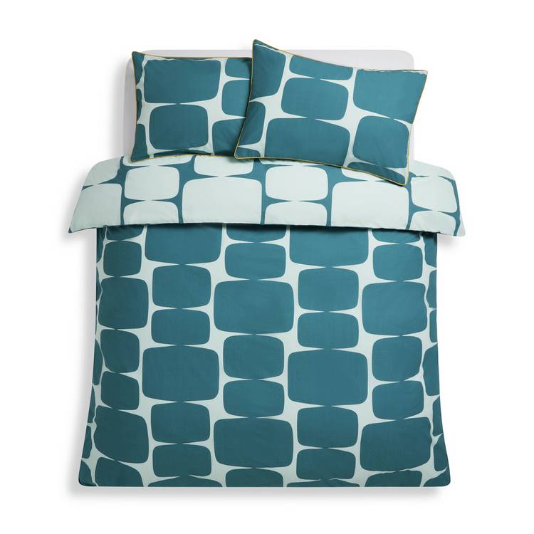 Habitat Scion Lohko teal bedding set single - British product