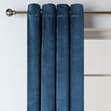 Habitat Eyelet Curtains - Ink - 117x183cm