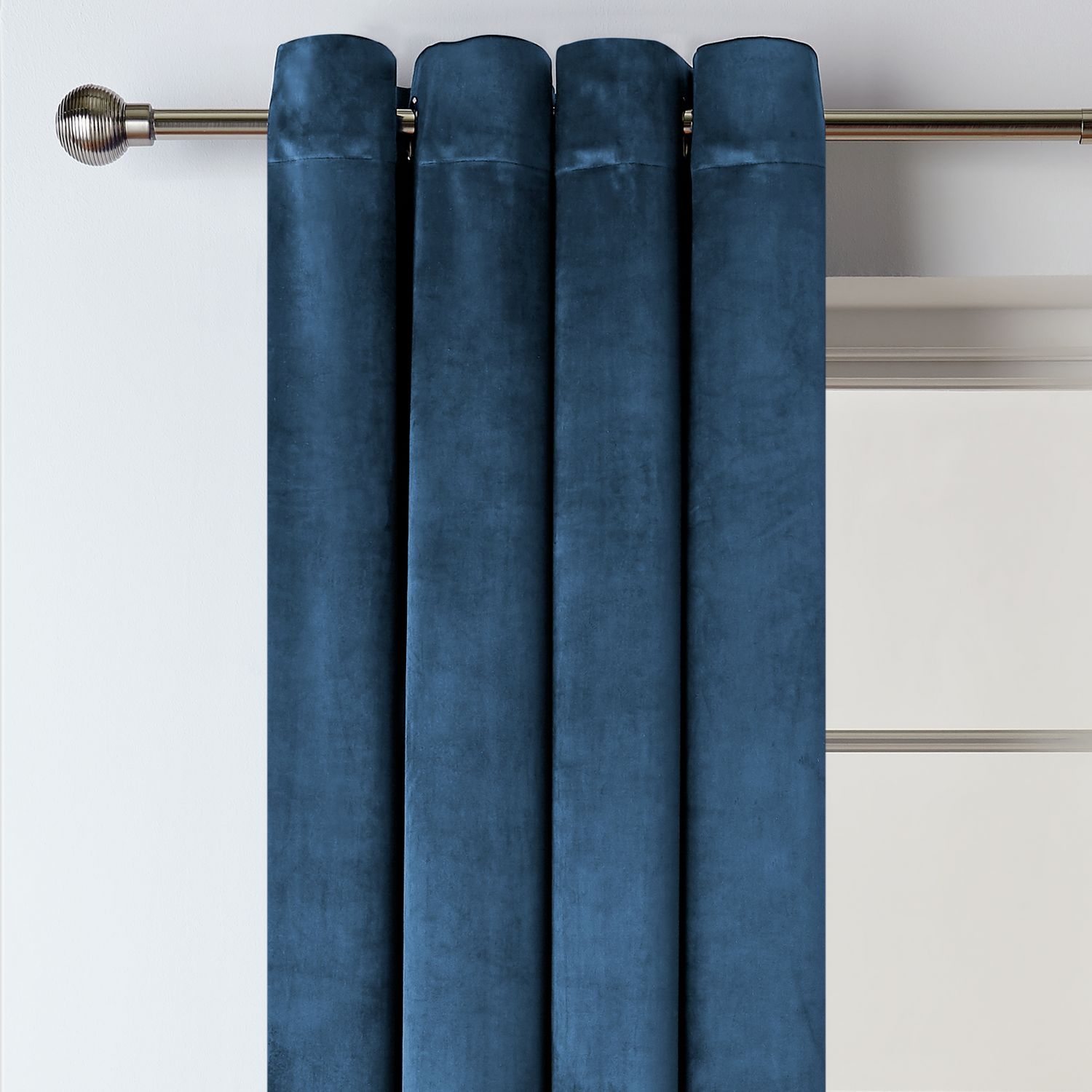 Habitat Eyelet Curtains - Ink - 117x183cm