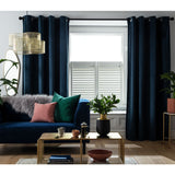 Habitat eyelet curtains in ink 117x183cm, UK version
