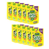 Rowntree's mixed sweets Jelly Tots Fruit Gums 10x120g, imported from the UK
