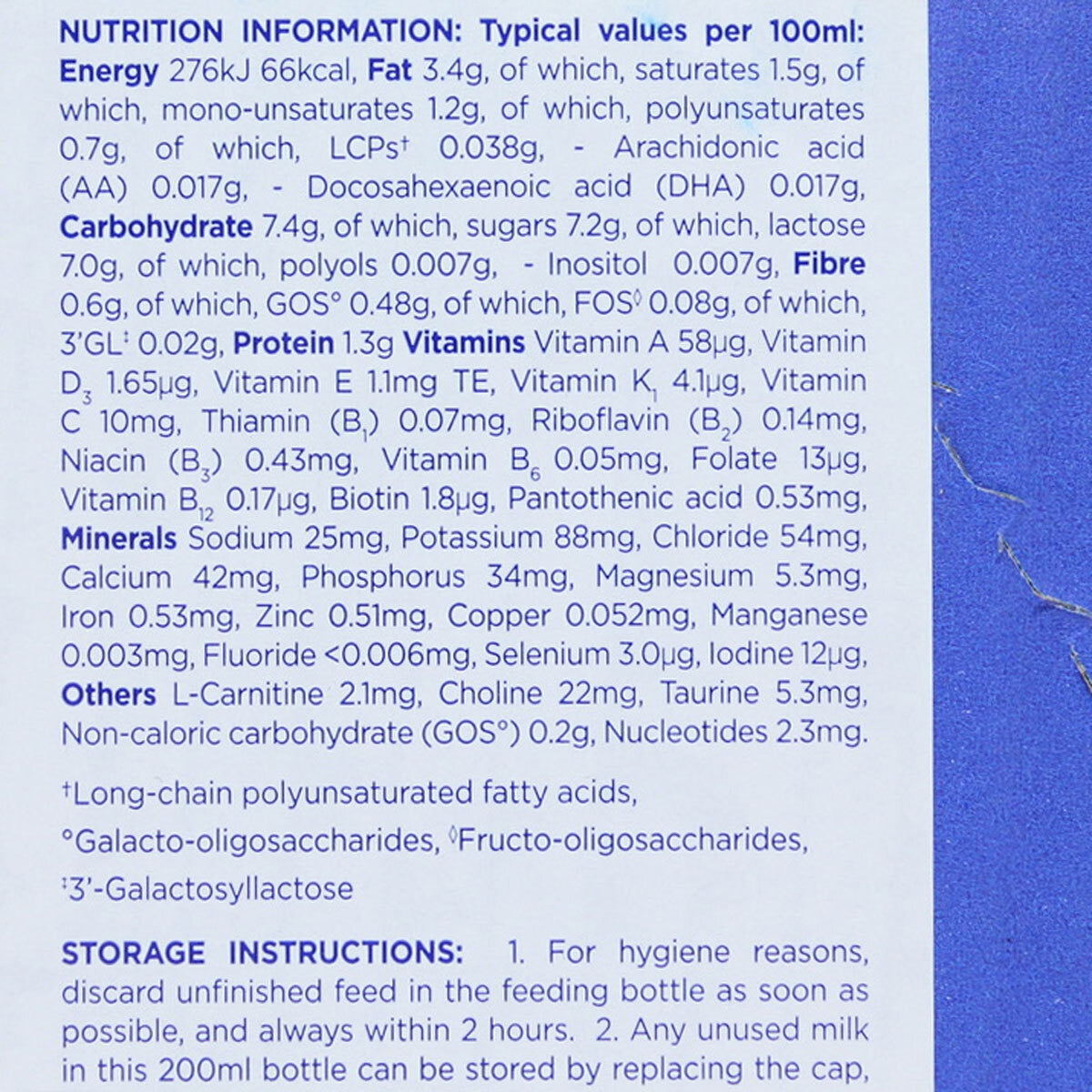 Aptamil infant milk Stage 1 12 x 200ml, imported from the UK