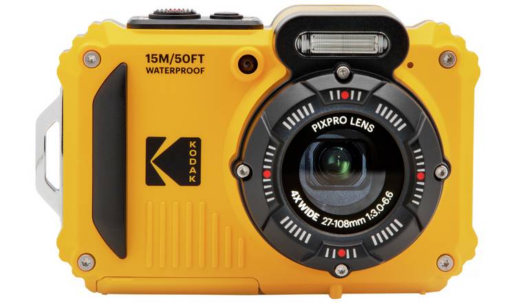 Kodak PIXPRO WPZ2 yellow waterproof digital camera - British product