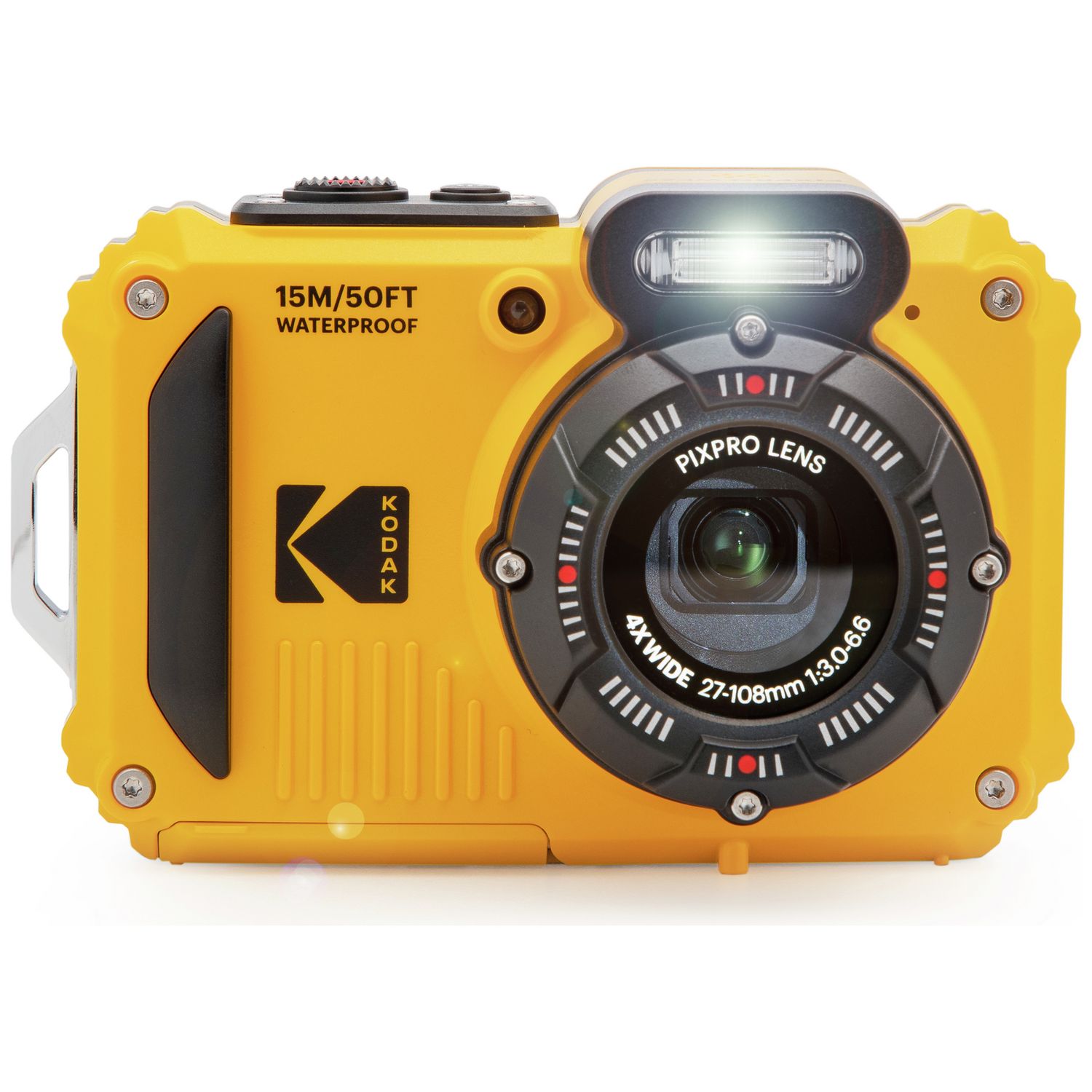 Kodak PIXPRO WPZ2 yellow waterproof digital camera - British product