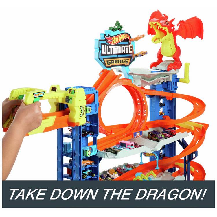 Hot Wheels City Ultimate Garage playset, imported from the UK