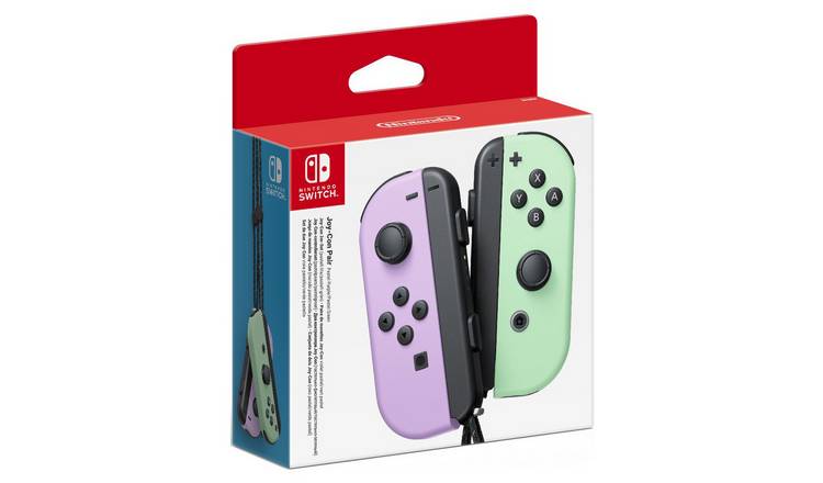 Nintendo Switch Joy-Con Controller Pair Purple Green (British brand)
