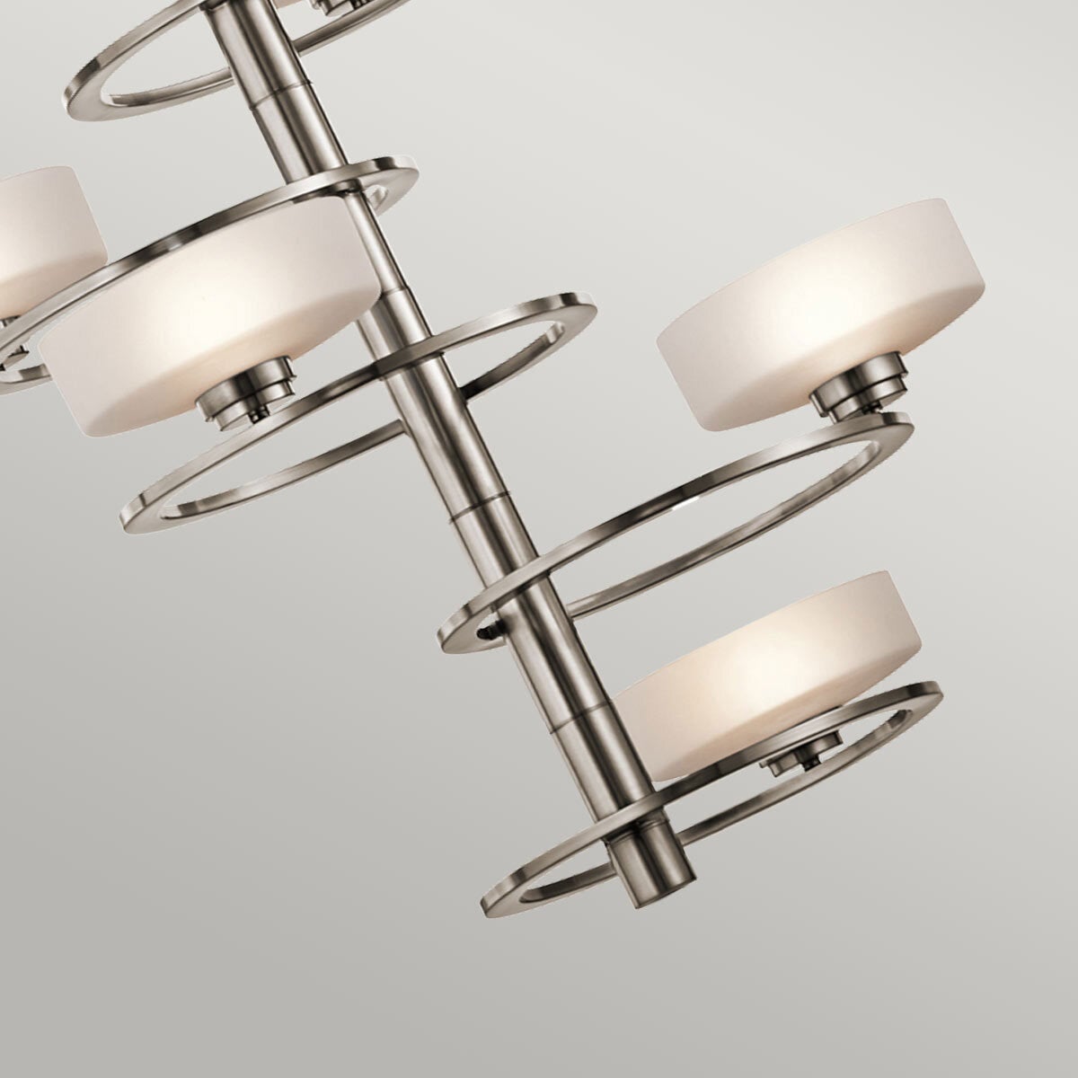 Kichler Elstead Aleeka Classic Pewter 5 Light Chandelier - British product