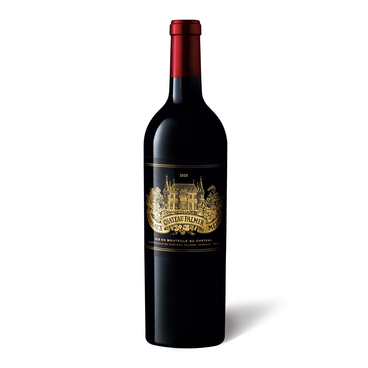 Chateau Palmer Margaux red wine 2020 75cl, UK version