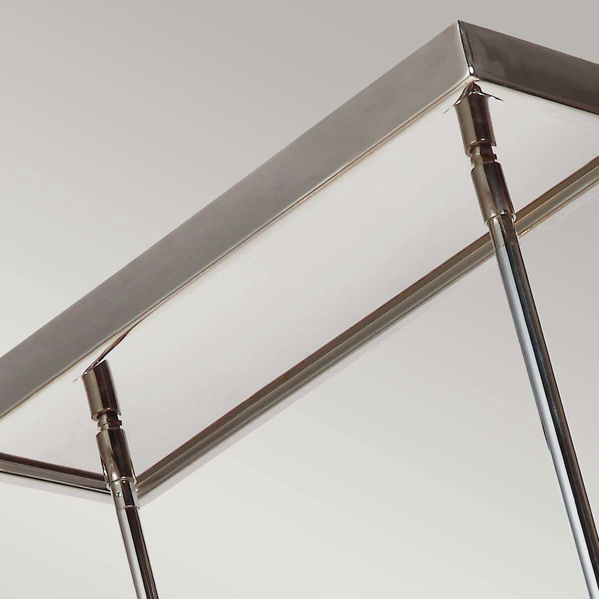Elstead Rubin 10 light island chandelier polished nickel - British product