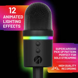 STEALTH gaming microphone light-up USB PC PS4 PS5 (British brand)