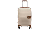 IT Luggage hard expandable cabin suitcase cream, imported from the UK