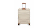 IT Luggage hard expandable cabin suitcase cream, imported from the UK