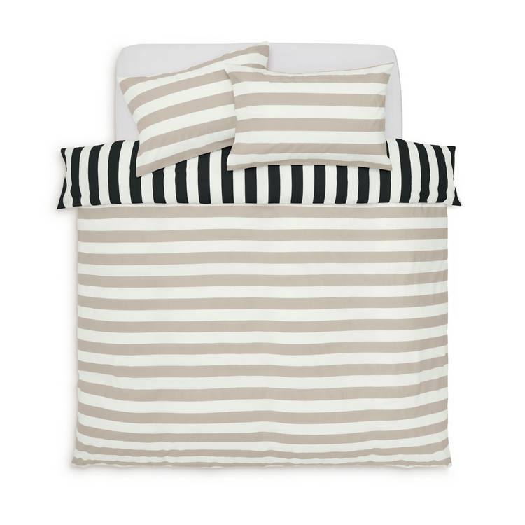 Habitat Trend Stripe bedding set single, imported from the UK