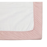 Silentnight Supersoft Plain Pink Fitted Sheet - Double