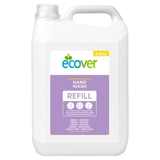 Ecover Liquid Soap Lavender & Aloe Vera Refill   5L GOODS M&S   