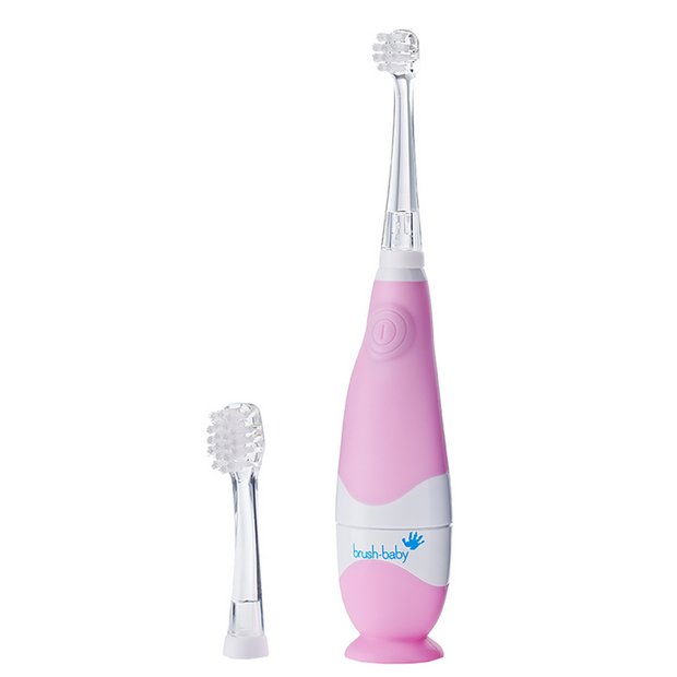 brush-baby Sonic Kids Electric Toothbrush in pink, UK version
