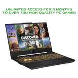 ASUS TUF F15 gaming laptop 15.6 inch (British brand)