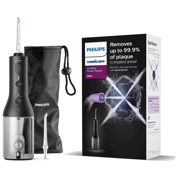 Philips Sonicare Power Water Flosser 3000 Black, imported from the UK