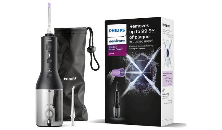Philips Sonicare Power Water Flosser 3000 Black, imported from the UK