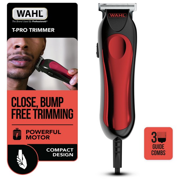 Wahl T-Pro beard stubble trimmer corded, UK version