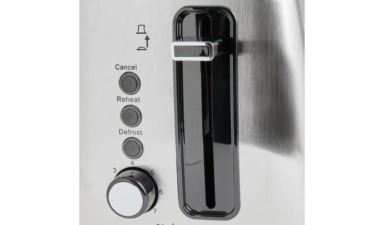 Cookworks 2 Slice Toaster - Stainless Steel GOODS Argos