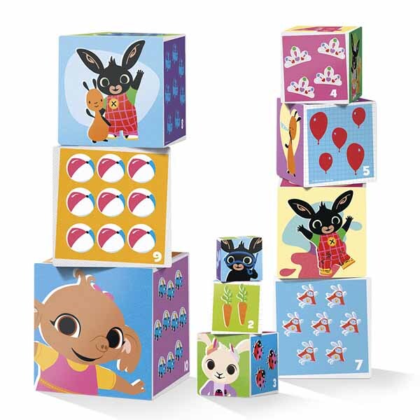 Totum Bing stacking cubes educational toy (British brand)