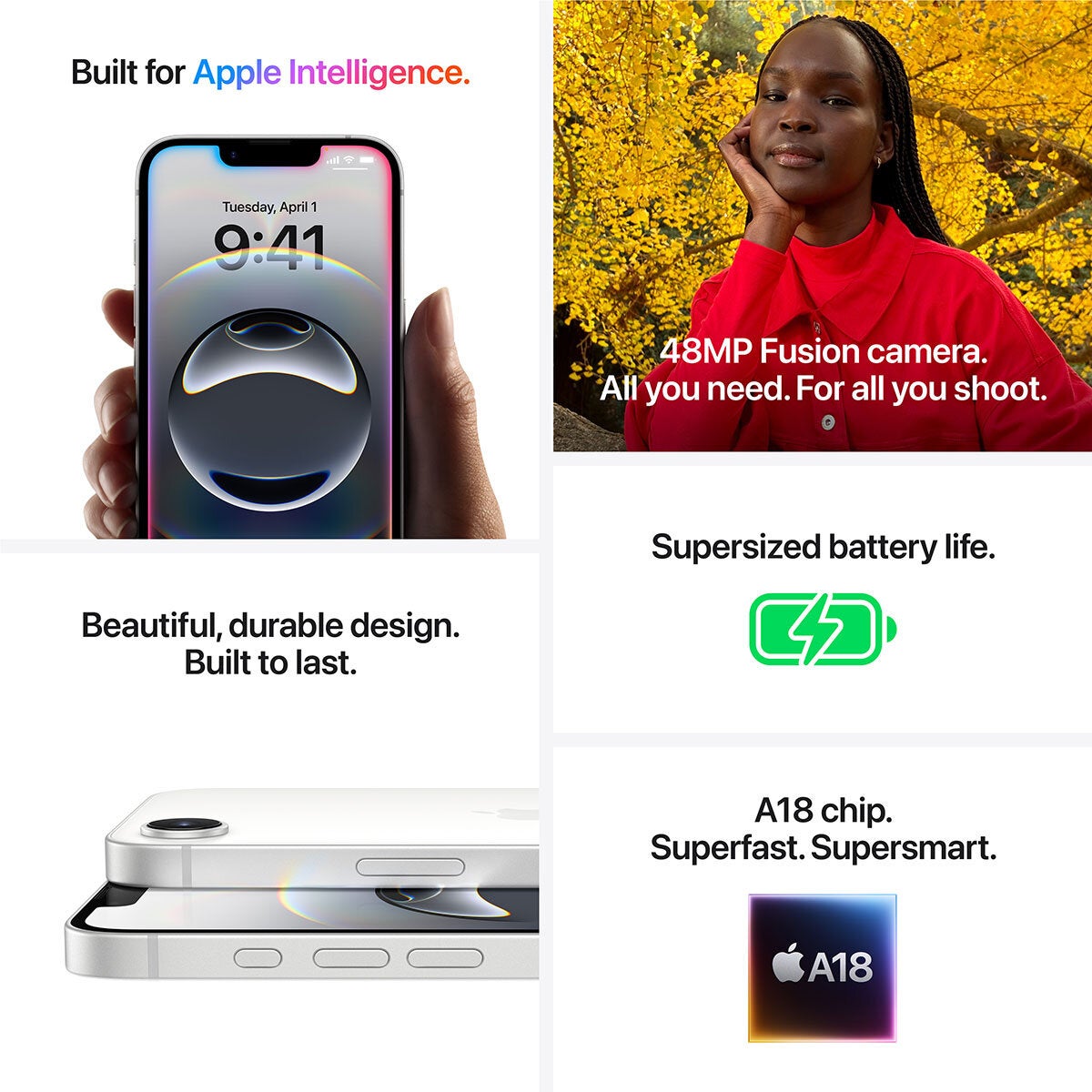 Apple iPhone 16e 128GB (British brand)
