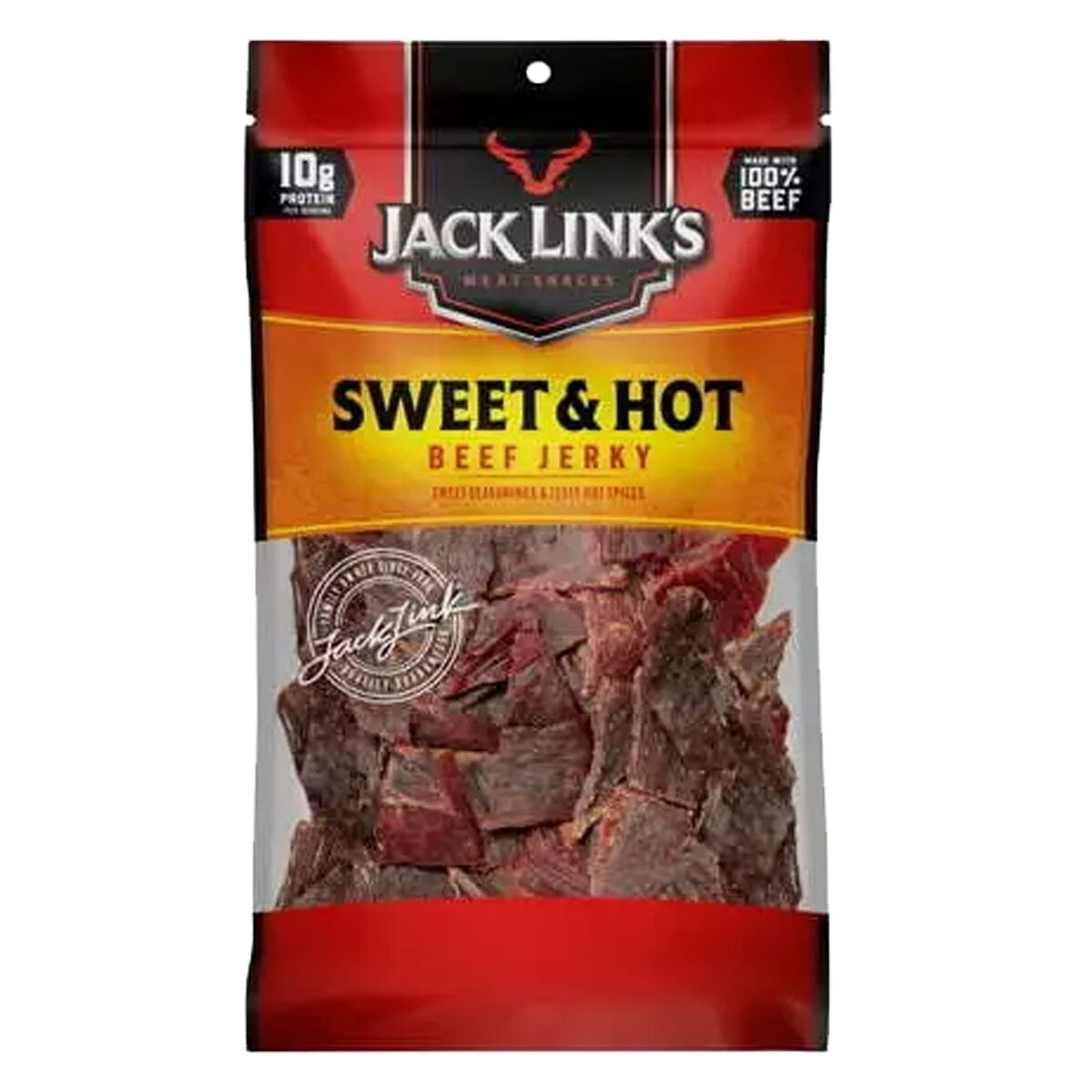 Jack Link's Sweet & Hot beef jerky 300g, UK version