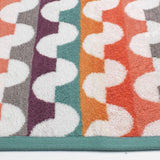 Habitat Brights geometric tufted hand towel multicolour (British brand)