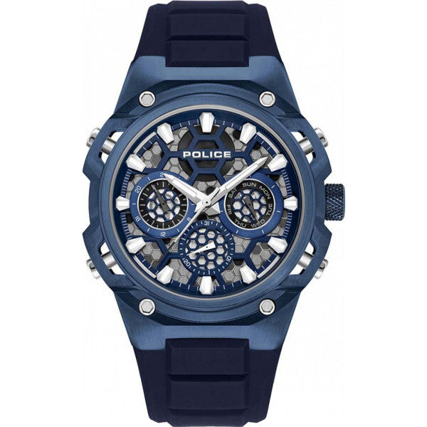 Police blue challenger watch - British product