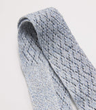 Eleventy silk-linen blend skinny scarf (British brand)