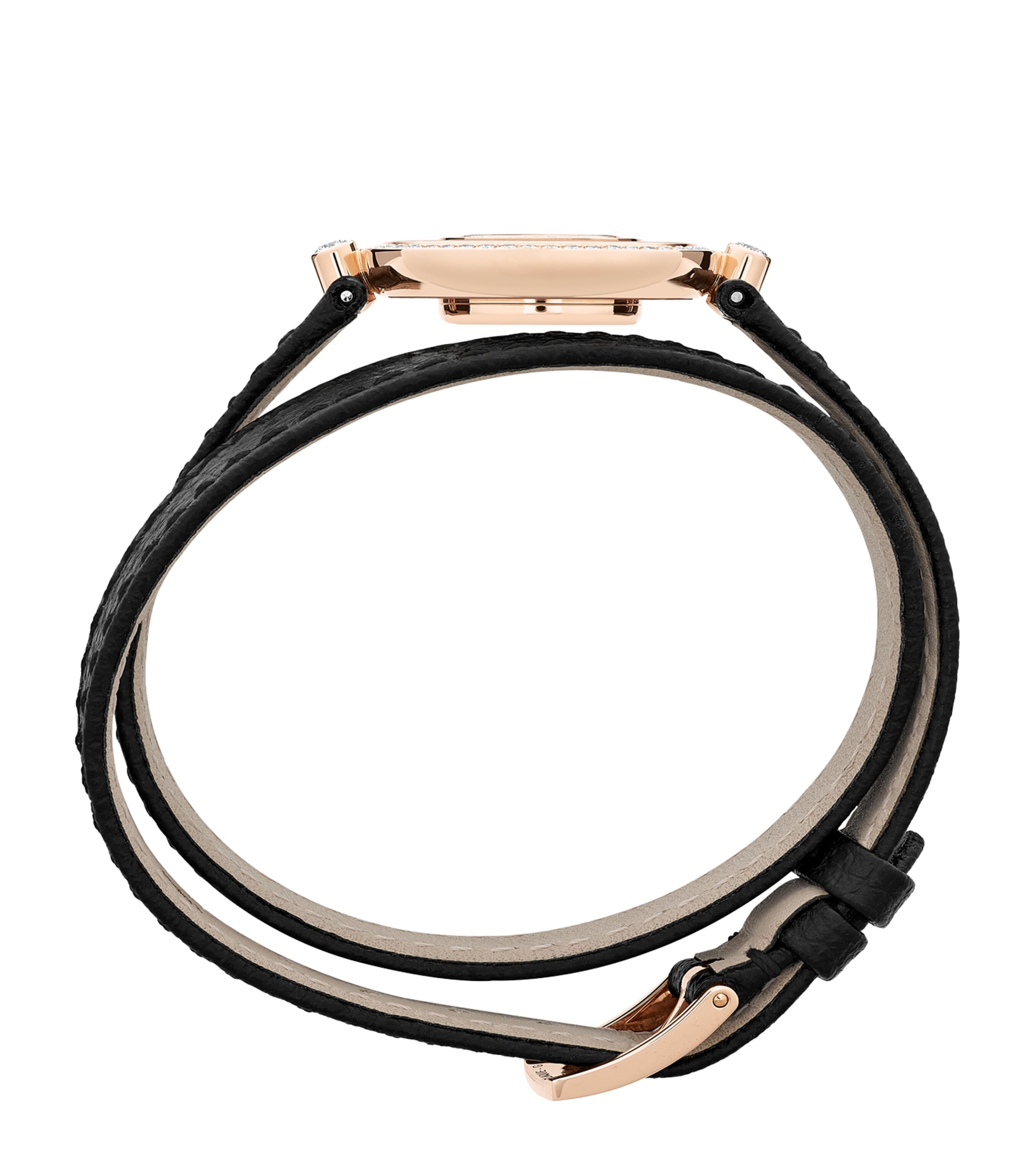 Chopard Happy Diamonds watch 26mm rose gold mother-of-pearl dial, imported from the UK