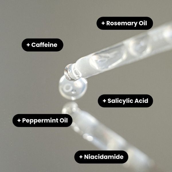ManCave Caffeine+ Scalp Serum 50ml, imported from the UK