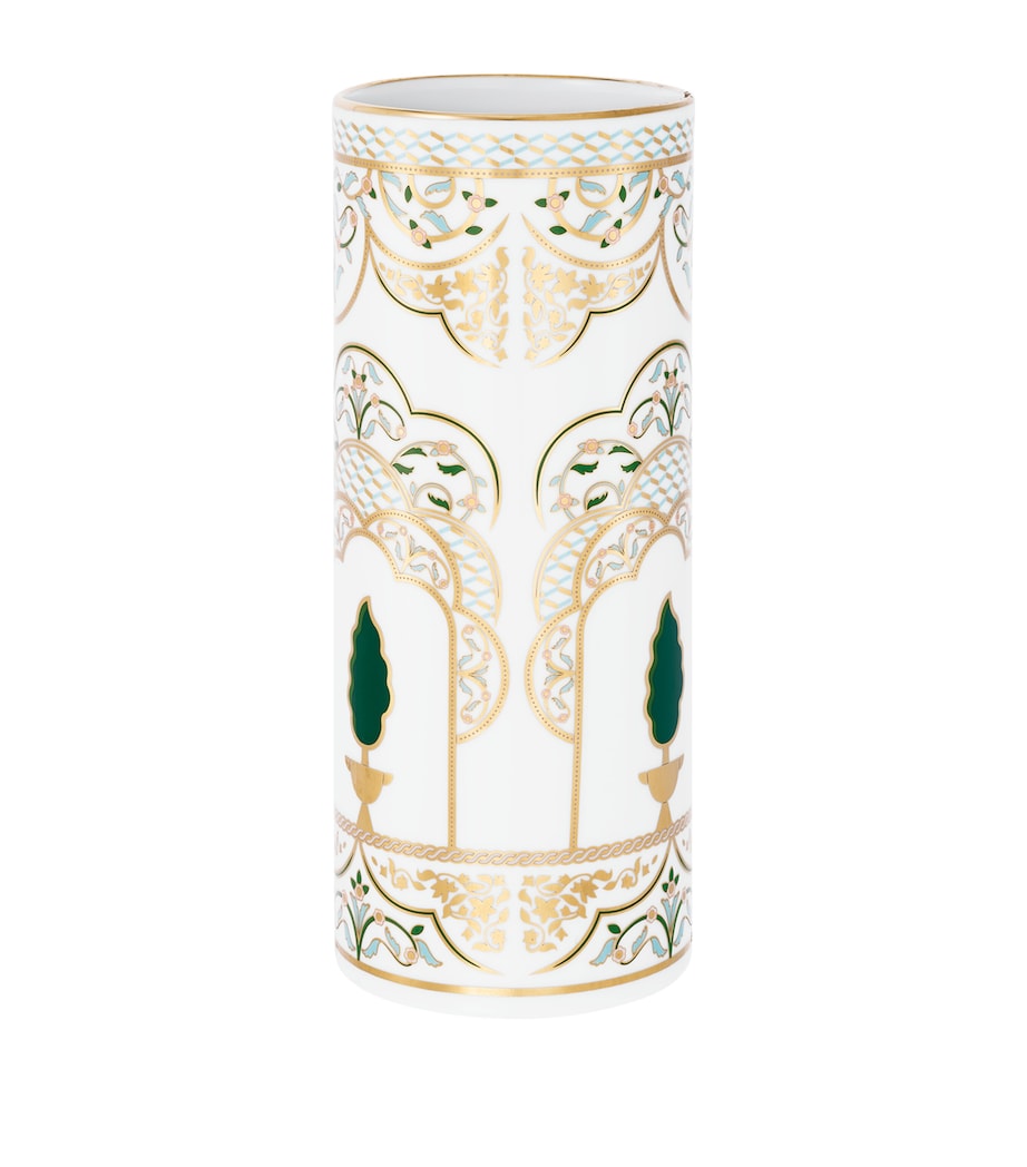 Cartier medium Panthère porcelain vase 22cm - British product